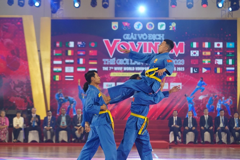 Khai mạc giải vô địch Vovinam thế giới năm 2023
