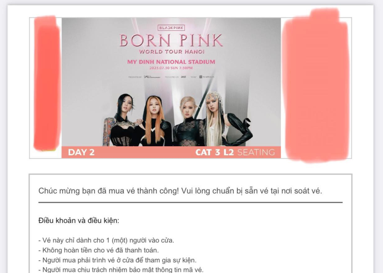 Trải nghiệm săn vé xem Blackpink Có nhiều tiền đủ loại thiết bị vẫn