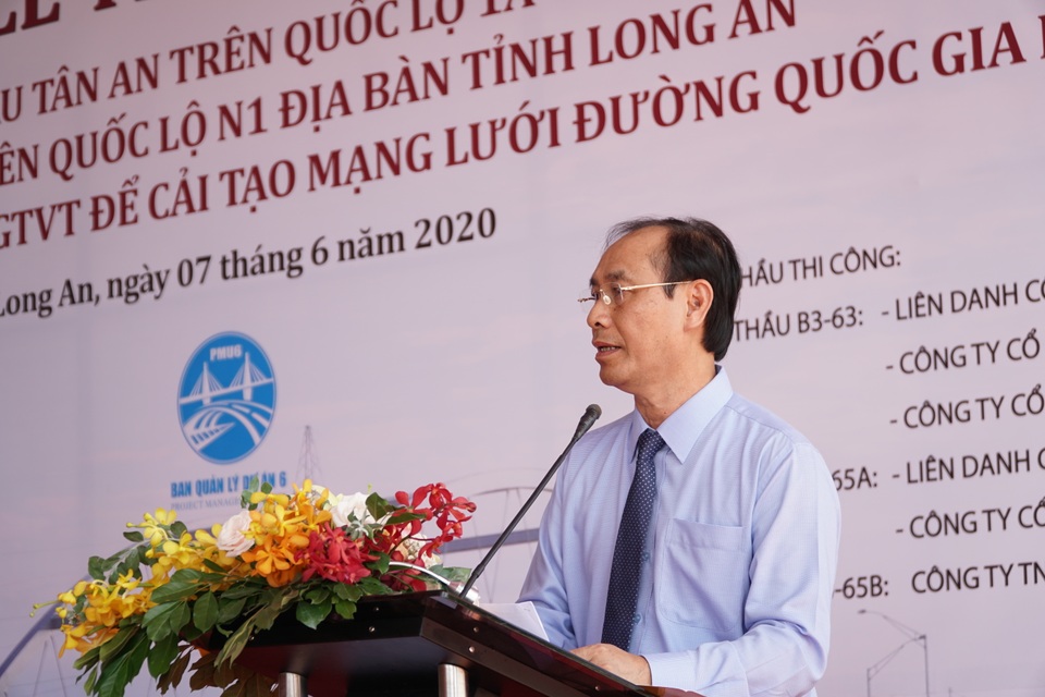 Thông xe cầu Tân An trên Quốc lộ 1 - 2 Thông xe cầu Tân An trên Quốc lộ 1 - 2