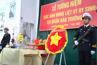Lễ tưởng niệm anh hùng liệt sĩ hy sinh tại Quần đảo Trường Sa
