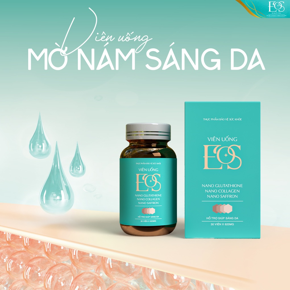 Viên uống EOS - Giải pháp hỗ trợ cho làn da nám, sạm - 1 Viên uống EOS - Giải pháp hỗ trợ cho làn da nám, sạm - 1
