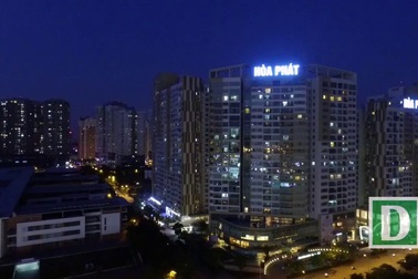 Đô thị Hà Nội sầm uất nhìn từ trên cao