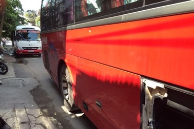 UB ATGT Quốc Gia đề nghị xử nghiêm vụ hai xe khách “hỗn chiến”