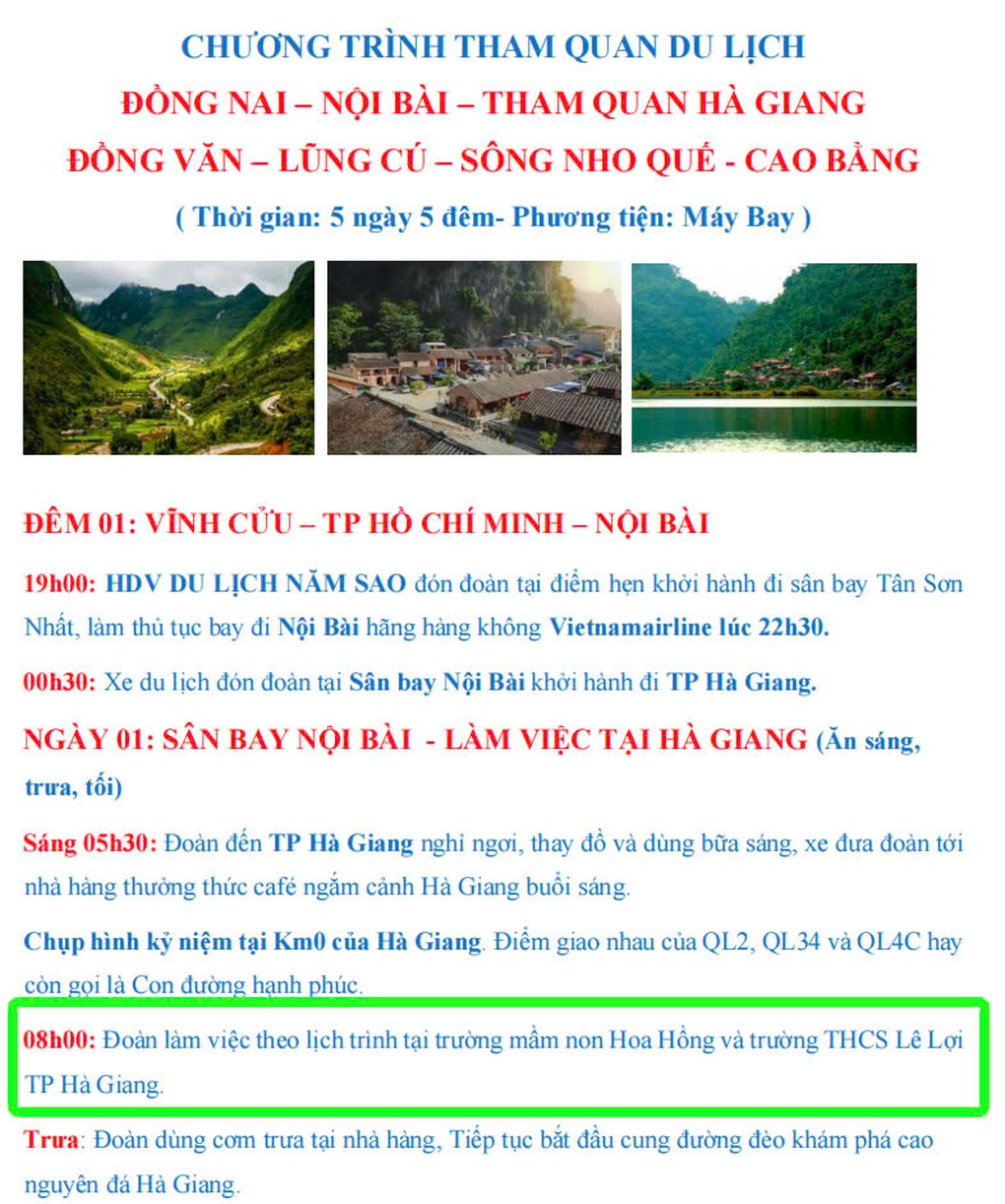 Một Phòng GDĐT định đến Hà Giang học chuyển đổi số: Đi 5 ngày, học 1 buổi - 2 Một Phòng GDĐT định đến Hà Giang học chuyển đổi số: Đi 5 ngày, học 1 buổi - 2