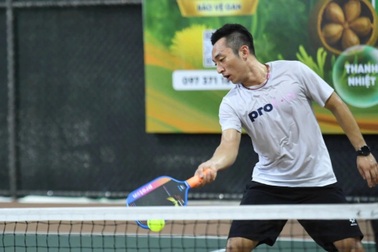 Tay vợt Trần Đức Phong: "Giải pickleball báo Dân trí rất ý nghĩa và thú vị"