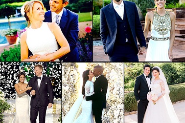 Những đám cưới đẹp nhất của “sao” trong năm 2014