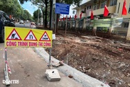 Thông tin mới về việc vỉa hè thi công xong lại bị đào xới ở Đắk Lắk