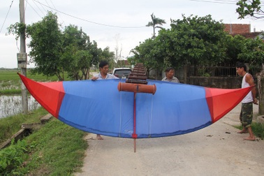 Sáo diều "khủng" trên bầu trời Hà Tĩnh