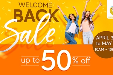 Crescent Mall trở lại với 04 ngày khuyến mãi lớn chào đón tất cả mọi người