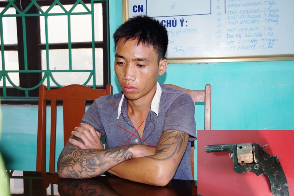 Truy bắt đối tượng mang súng đi đòi nợ tiền khoan giếng - 1 Truy bắt đối tượng mang súng đi đòi nợ tiền khoan giếng - 1