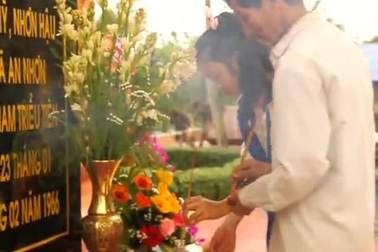 Xúc động lễ tưởng niệm 1.004 người dân vô tội bị sát hại ở Gò Dài - Bình Định