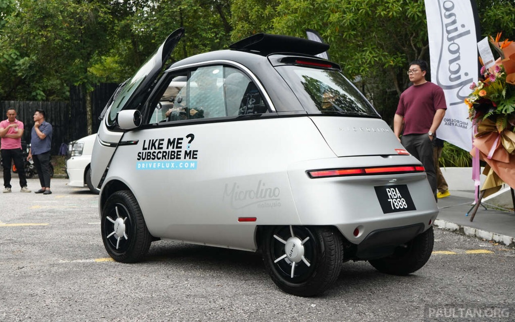 “Bé hạt tiêu” Microlino lần đầu về châu Á: 2 chỗ, sạc đầy đi được 228km - 2 “Bé hạt tiêu” Microlino lần đầu về châu Á: 2 chỗ, sạc đầy đi được 228km - 2