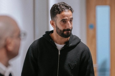 Những hình ảnh đầu tiên của HLV Ruben Amorim tại Man Utd