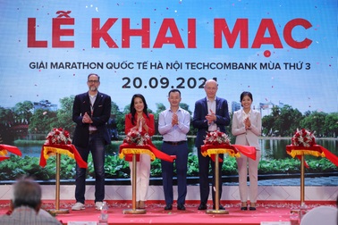 Thông điệp nhân văn từ giải Marathon Quốc tế Hà Nội Techcombank 2024