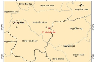 Liên tiếp xảy ra 2 trận động đất trong vòng 20 phút