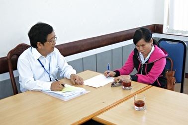 Thí sinh khiếm thị ước mơ theo học ngành Công tác xã hội