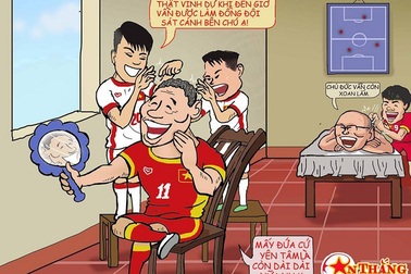 Ngộ nghĩnh bộ tranh cổ vũ Olympic Việt Nam thi đấu Asiad 2018