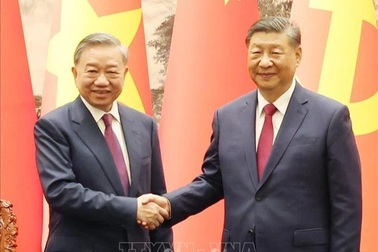 Lãnh đạo Việt Nam gửi điện mừng 75 năm Quốc khánh Trung Quốc