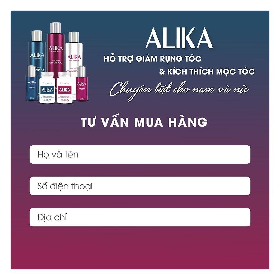 ALIKA - Giải pháp hỗ trợ giảm rụng tóc và kích thích mọc tóc chuyên biệt cho nam và nữ - 4 ALIKA - Giải pháp hỗ trợ giảm rụng tóc và kích thích mọc tóc chuyên biệt cho nam và nữ - 4