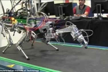 Italy phát triển robot bốn chân cho các vùng bị thảm họa