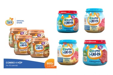 Bữa ăn hấp dẫn cho bé với bộ đôi sản phẩm ăn dặm từ thương hiệu FrutoNyanya