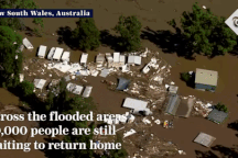 Australia tan hoang trong "biển" nước vì trận lũ tồi tệ nhất 50 năm qua