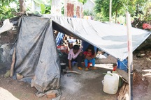 Hai đứa trẻ không cha, mơ một ngày không phải đi nhặt phân bò, bắt ốc