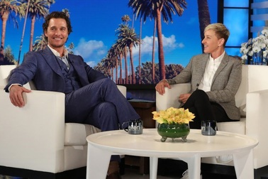 Matthew McConaughey lịch lãm trên truyền hình