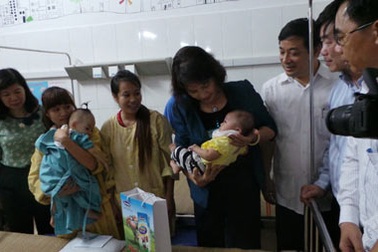 “Chúc các ca mổ tim bẩm sinh đều thành công!”