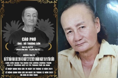 NSƯT Minh Sang vai ông Diệp phim "Miền đất phúc" qua đời