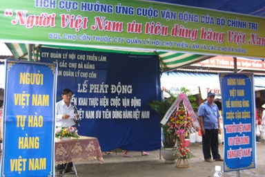 Rầm rộ phát động “Người Việt dùng hàng Việt”
