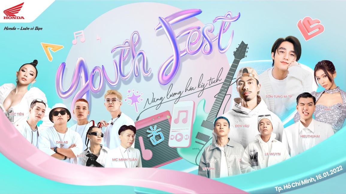 Honda Việt Nam tổ chức đại nhạc hội Honda Youth fest dành cho giới trẻ - 1 Honda Việt Nam tổ chức đại nhạc hội Honda Youth fest dành cho giới trẻ - 1