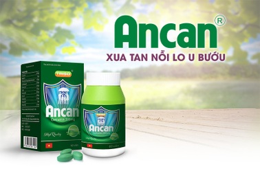 Nhãn hàng Ancan -  9 năm đồng hành cùng người bệnh u bướu
