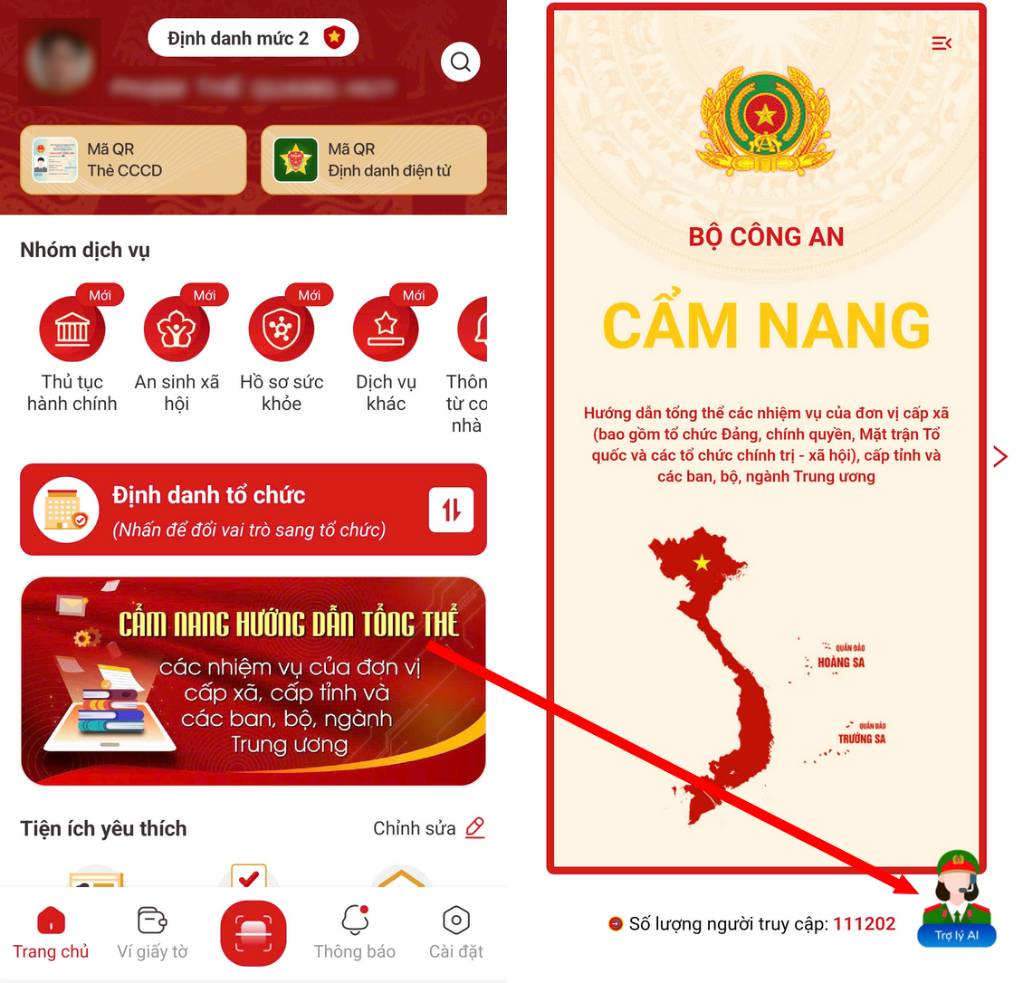 Hướng dẫn sử dụng trợ lý ảo AI của Bộ Công an tra cứu thủ tục hành chính - 5 Hướng dẫn sử dụng trợ lý ảo AI của Bộ Công an tra cứu thủ tục hành chính - 5