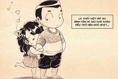 Bộ tranh “Tình yêu là gì” khiến dân mạng rung rinh