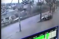 Thời khắc vụ nổ kinh hoàng ở Văn Phú do camera an ninh ghi lại