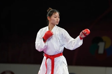 Nhan sắc xinh đẹp của "thiên thần karate" người Trung Quốc