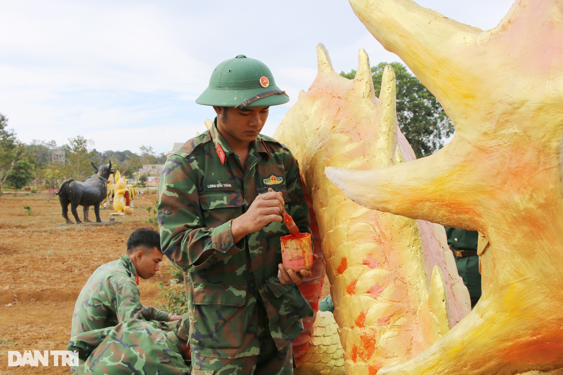Linh vật rồng gây sốt mạng xã hội ở Đắk Nông - 5 Linh vật rồng gây sốt mạng xã hội ở Đắk Nông - 5