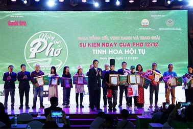 Tôn vinh sự sáng tạo trong Ngày của phở 2022