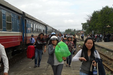 Phe vé chặt chém khách vào Nam 