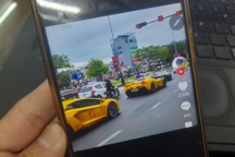 Xác minh dàn siêu xe nối đuôi nhau vượt đèn đỏ ở Đà Nẵng