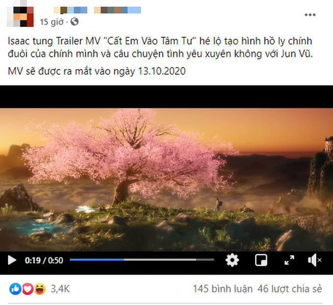 Isaac hé lộ cảnh nóng cùng Jun Vũ trong trailer MV mới, khán giả dấy lên tranh cãi khi thấy na ná Tam Sinh Tam Thế: Thập Lý Đào Hoa? - Ảnh 9. Isaac hé lộ cảnh nóng cùng Jun Vũ trong trailer MV mới, khán giả dấy lên tranh cãi khi thấy na ná Tam Sinh Tam Thế: Thập Lý Đào Hoa? - Ảnh 9.