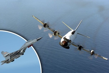 Máy bay quân sự Mỹ - Trung "chạm mặt" ở Biển Đông
