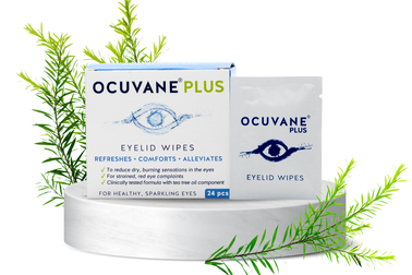 Gạc lau mi mắt Ocuvane Plus - sản phẩm chuyên dụng cho người bị viêm bờ mi, khô mắt