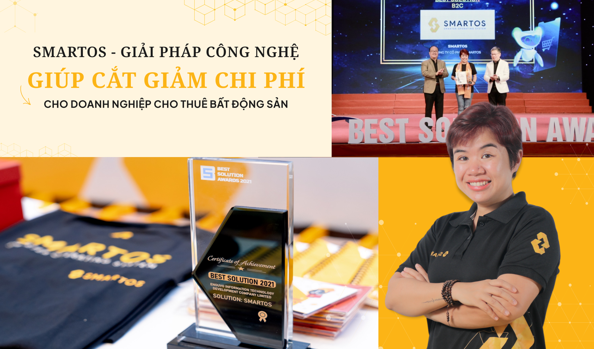 Smartos: Giải pháp công nghệ giúp giảm chi phí cho doanh nghiệp cho thuê bất động sản