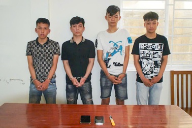 Bắt 4 thanh niên gây ra hàng loạt vụ cướp ở Đà Nẵng
