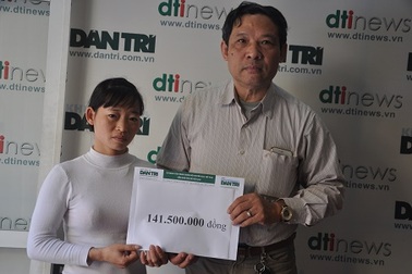 Hơn 141 triệu đồng đến với bé 5 tuổi bị u não