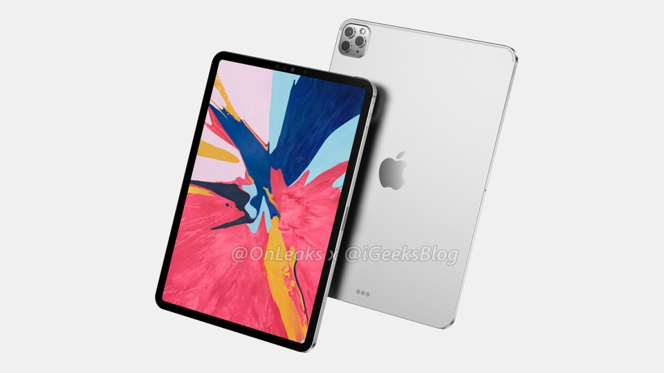 Lộ ảnh và video loạt iPad Pro 2020 với thiết kế cụm camera giống iPhone 11 Pro - 2 Lộ ảnh và video loạt iPad Pro 2020 với thiết kế cụm camera giống iPhone 11 Pro - 2
