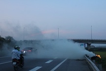 Khói mù Hà Nội do đốt rơm rạ