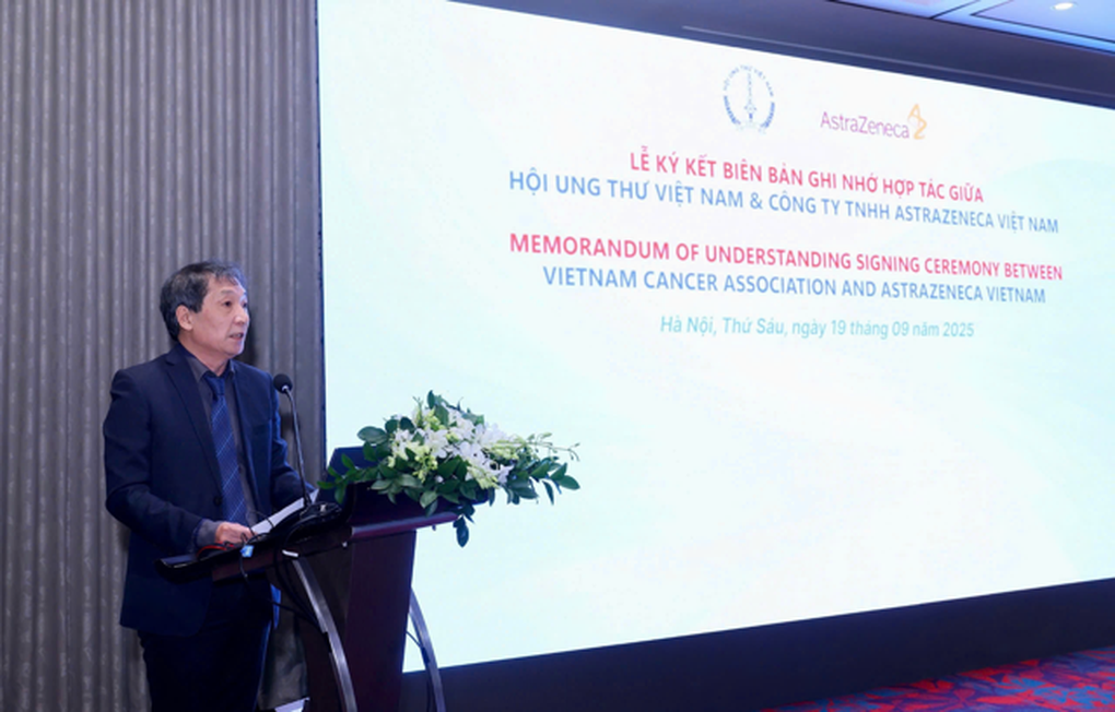 Hội Ung thư Việt Nam hợp tác AstraZeneca nâng cao năng lực điều trị ung thư - 1 Hội Ung thư Việt Nam hợp tác AstraZeneca nâng cao năng lực điều trị ung thư - 1